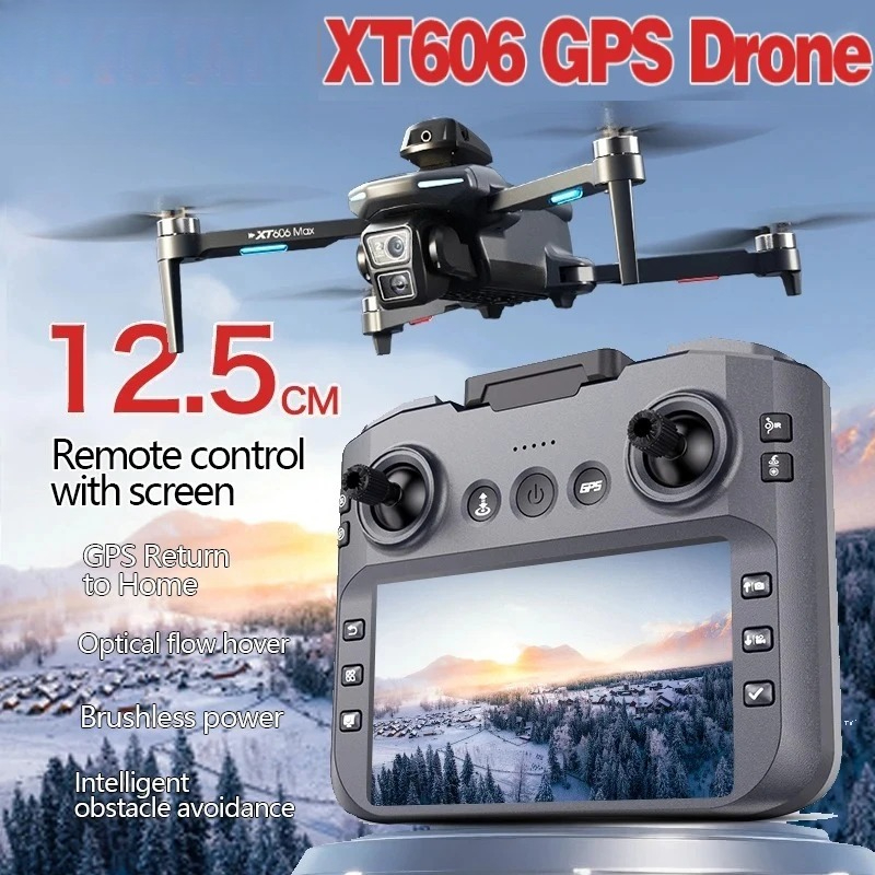 Drone Multispectral - طائرة بدون طيار XT606 MAX GPS