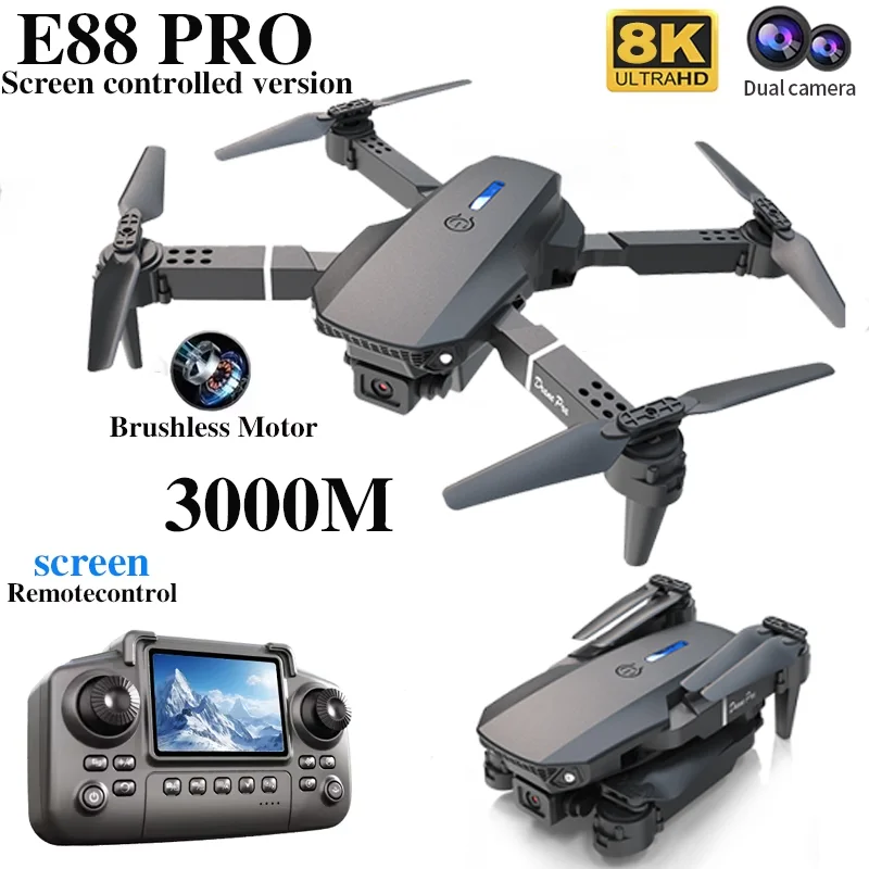 طائرة بدون طيار احترافية E88 P - مراجعة Drone Cinematic وسعره