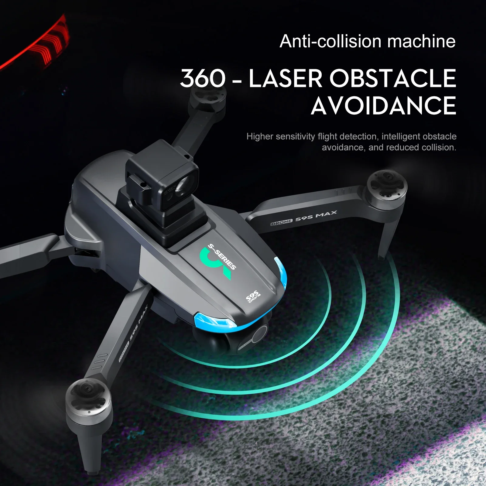 جديد S9S ماكس طائرة صغيرة بدون - مراجعة Drone Cinematic وسعره