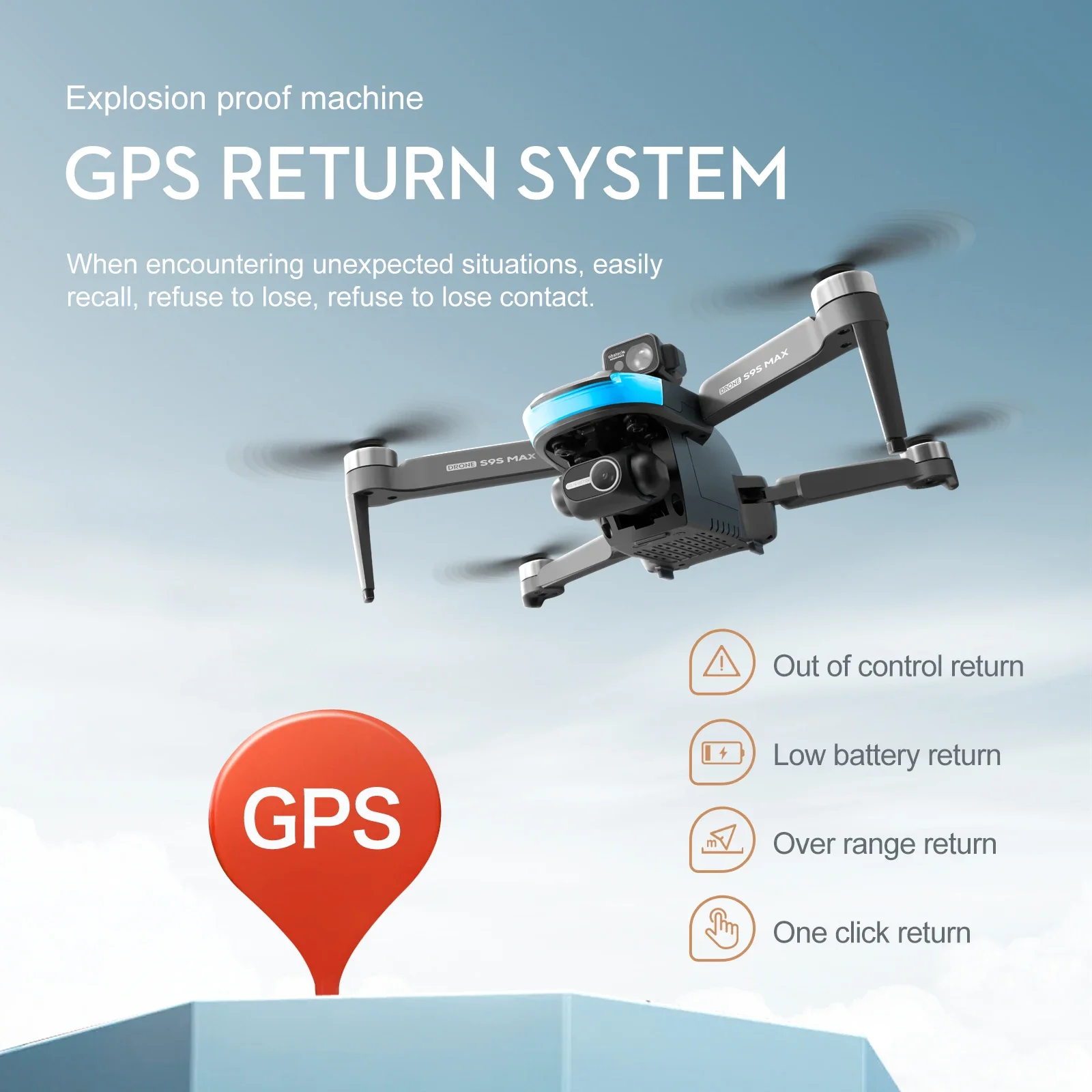 جديد S9S ماكس طائرة صغيرة بدون - مراجعة Drone Cinematic وسعره