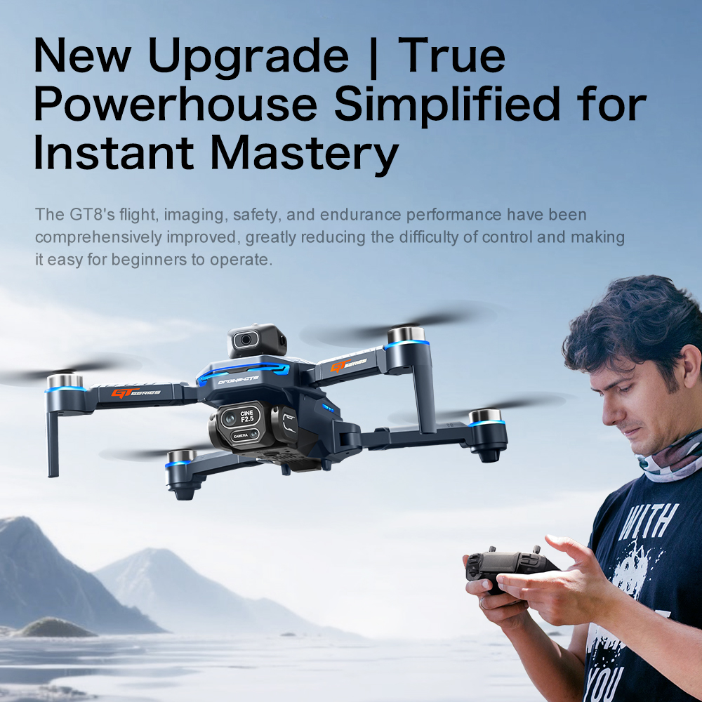 طائرة بدون طيار GT8 الأصلية بد - مراجعة Drone Multispectral وسعره