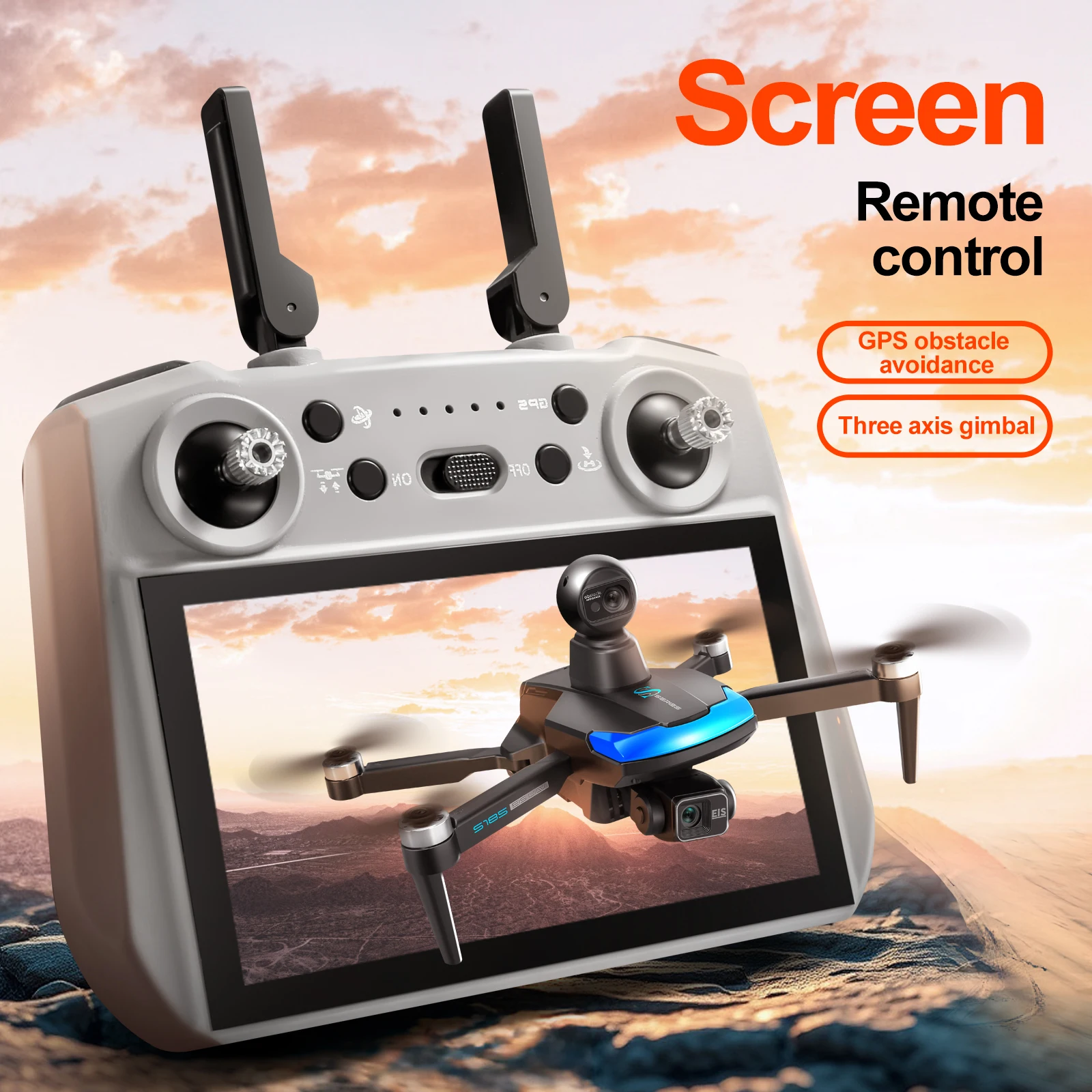 طائرة بدون طيار احترافية S185  - مراجعة Drone Multispectral وسعره