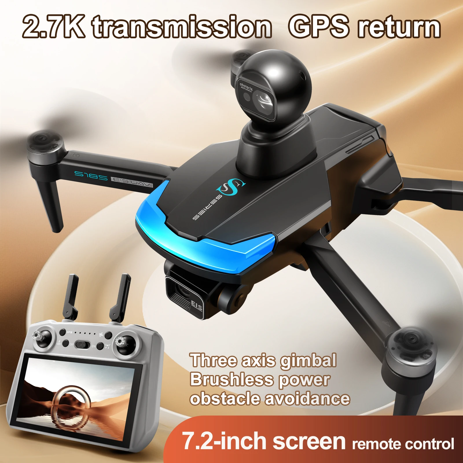 طائرة بدون طيار احترافية S185  - مراجعة Drone Multispectral وسعره