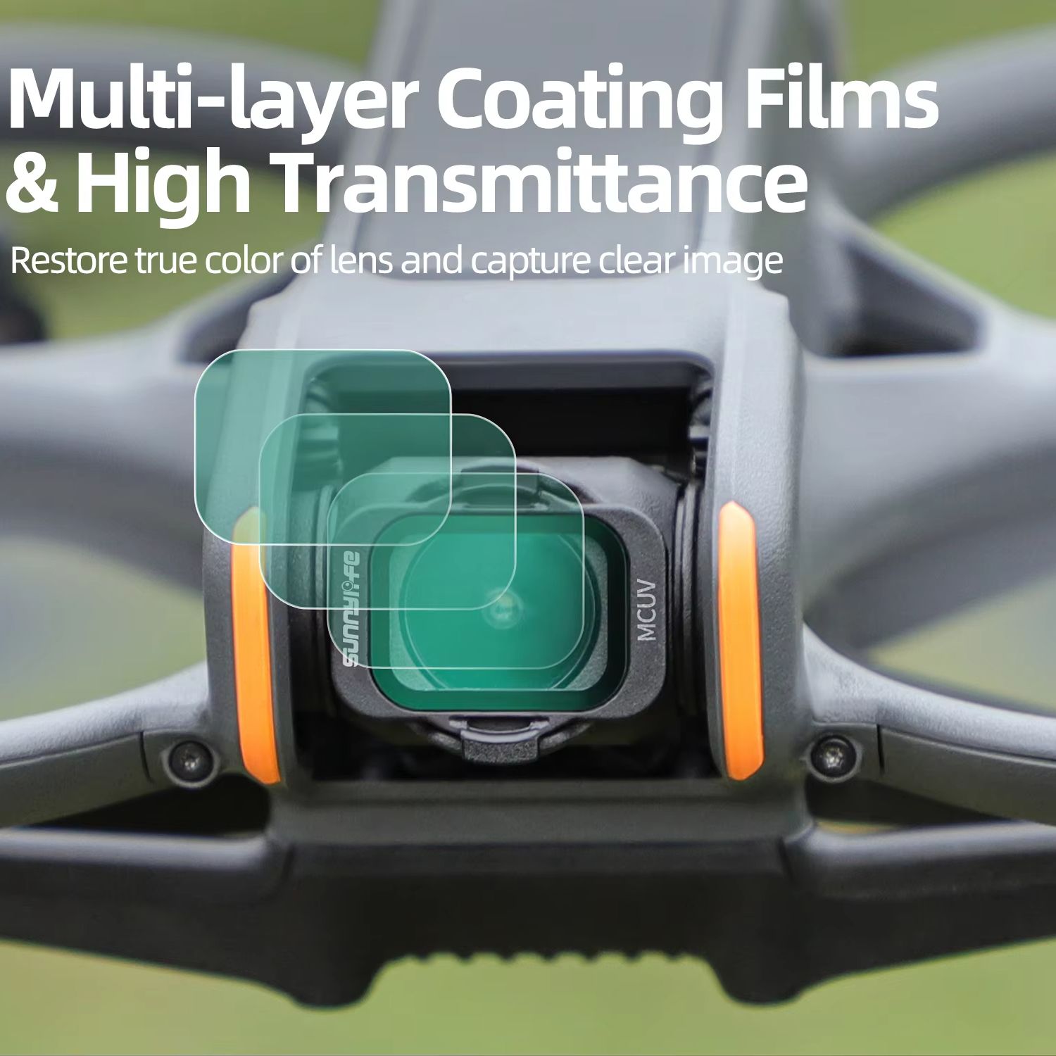 فلتر زجاجي بصري من Sunnylife M - مراجعة Drone Ndvi وسعره